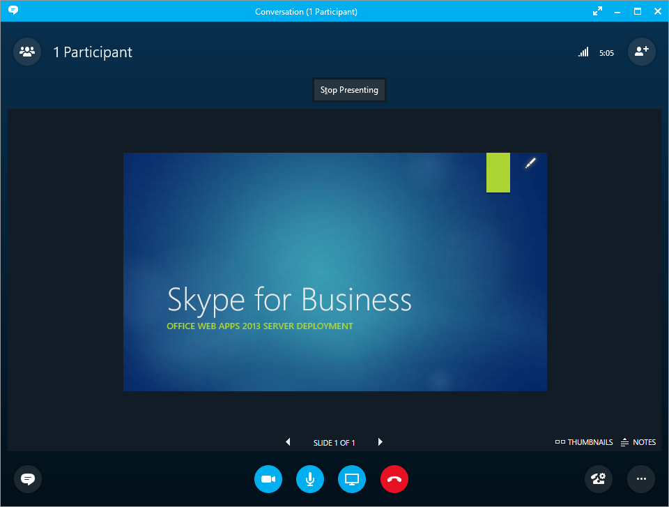 skype for business versions list